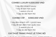 White And Gray Minimalist Price List - 1